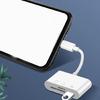 USB C к считывателю карт TF Конвертеры Быстрая передача данных ПВХ текстура Адаптеры карт Подходят для планшетов, телефонов, компьютеров
