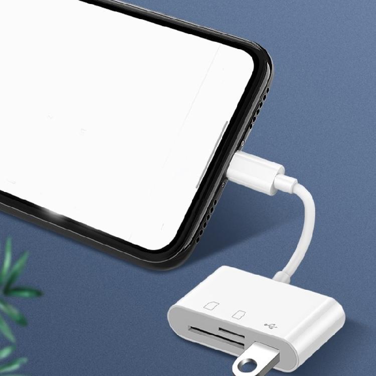 USB C к считывателю карт TF Конвертеры Быстрая передача данных ПВХ текстура Адаптеры карт Подходят для планшетов, телефонов, компьютеров