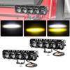 1/2pcs 5 Lens LED Light Spotlight Headlights White Yellow High Low Beam Driving Lamp 12V-80V Motorcycles Dirt Bike Trucks SUVs UTV ATV