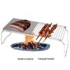 Портативный складной BBQ-гриль и стол из нержавеющей стали для улицы