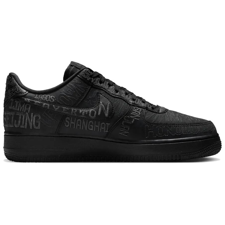 Nike Кроссовки Nike Air Force 1 Low World Tour - Черные Унисекс Антрацит II1549-001