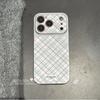 Подходит для чехла мобильного телефона iphone11 со всесторонней защитой объектива Apple 11, высококачественный, креативный, женский, 11, модный, зелено-коричневая клетка