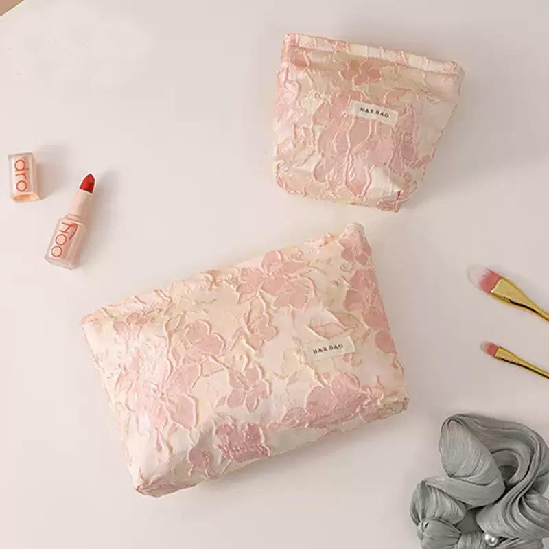 Новая косметичка, Большая вместимость, Инс, Сумка для хранения, Косметика, Портативная, Маленькая и свежая, Туалетная сумка