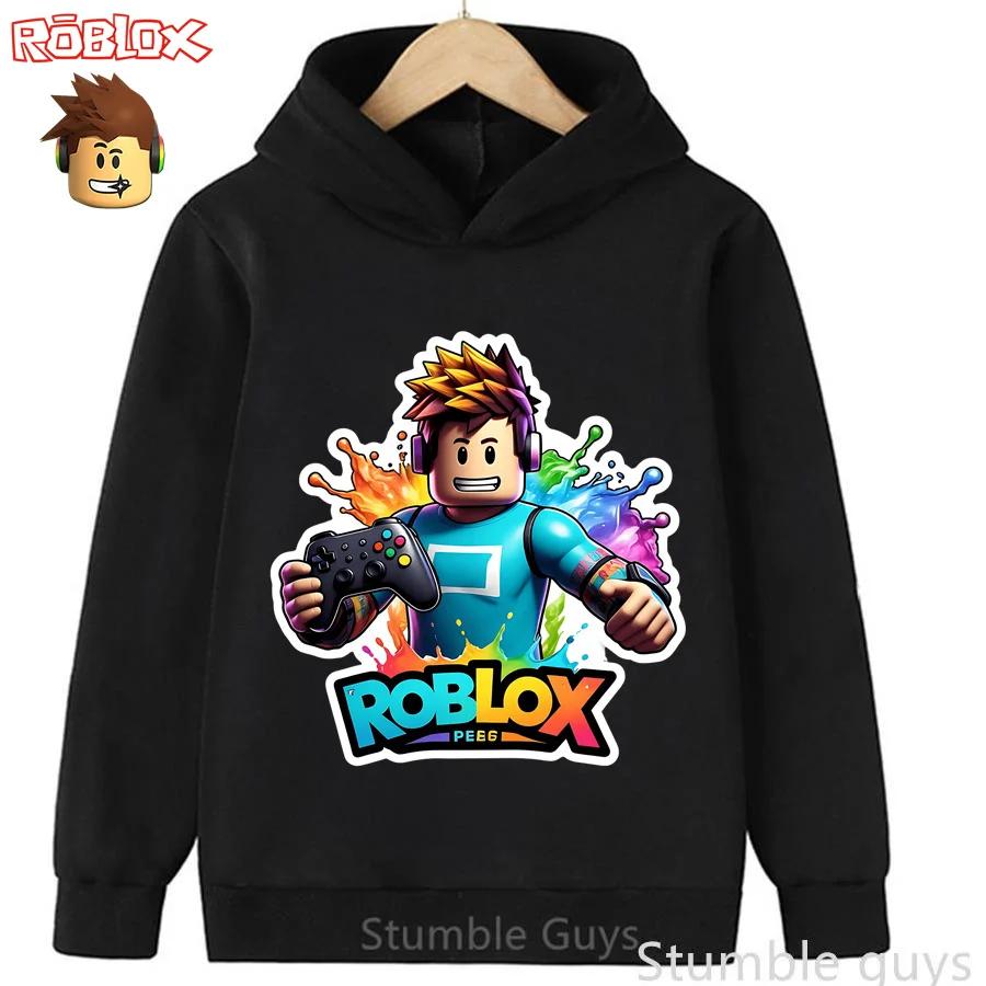 Soft Children Hoodie, Block Boy Game Controller Paint Splash Print Pullover Sweatshirt, Autumn Winter Casual Sport Long Sleeve Top For Kids Daily Wear