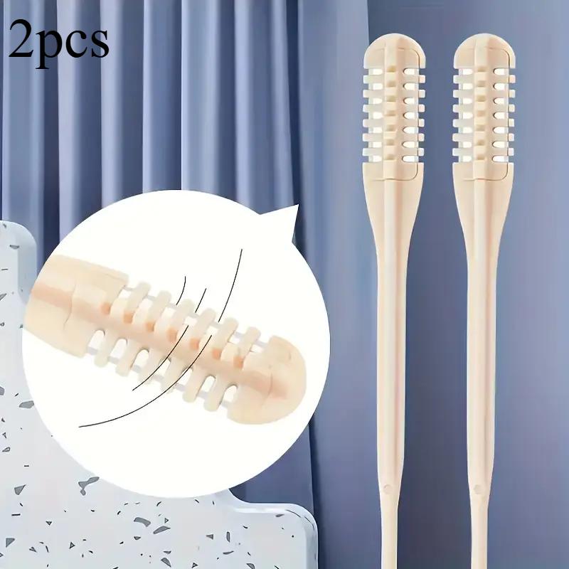 2/4 шт. Триммер для волос в носу 2-в-1, вращающийся на 360 градусов, режущая головка для волос в носу, двусторонние лезвия, инструмент для удаления волос в носу, нержавеющая сталь, ручной триммер для носа