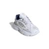 Adidas Ozmillen Elastic Lace J White Bright Blue Детские кроссовки Cloud-White Grey-One IE5558