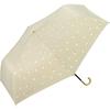 Parasol Folding Umbrella Blackout Gold Line Margaret Mini Shade Blocking UV Protection For Both Sunny and Rainy Ladies Floral Pattern Stylish Cute