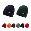Winter Knitted Hats Men and Women Couples Double-layer Thickened Warm Wool Hat Bag Head Cold Hat Flanged Pullover Hat