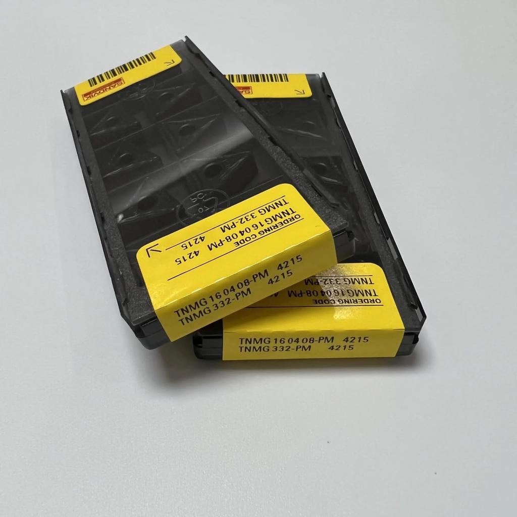 Оригинальная Sandvik / TNMG160408-PM 4215 / Твердосплавная пластина для токарного станка с ЧПУ 10 шт.