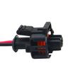 Excellent Fuel Injector Connector Universal Black Fine Workmanship
