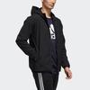 Adidas Essentials Теплая ветровка Мужская верхняя одежда Черный GE0408