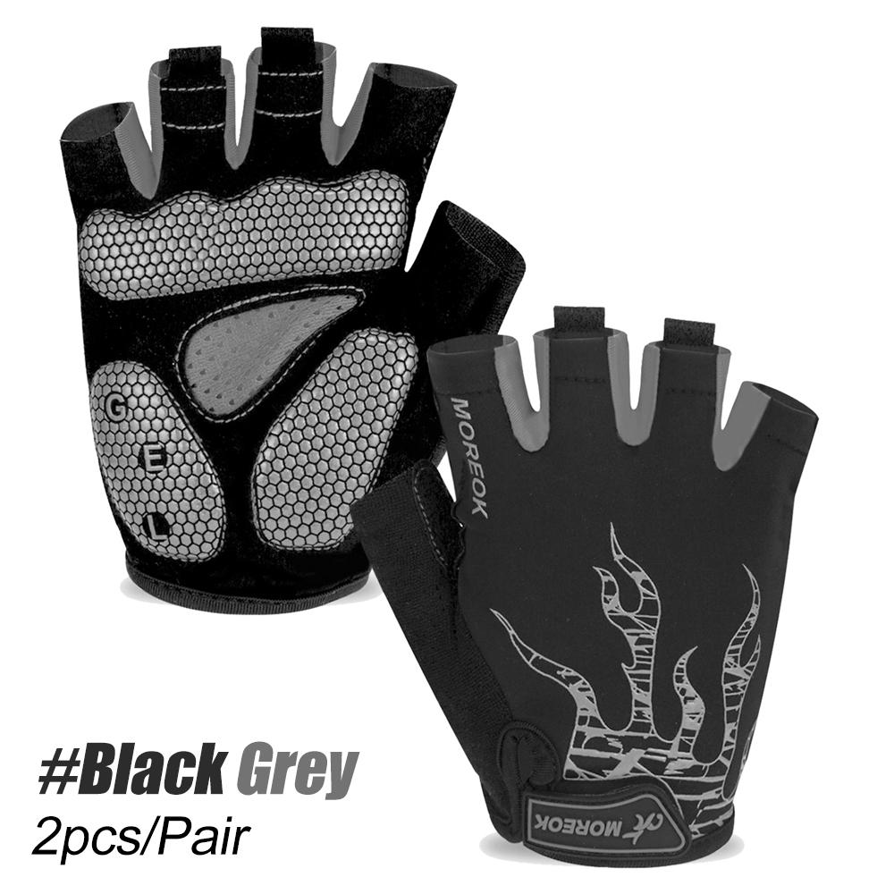 Cycling Gloves Breathable Bicycle Gloves, 5Mm Gel Pads Mountain Bike Gloves, Non-Slip Road Mtb Biking Gloves For Workout Sports