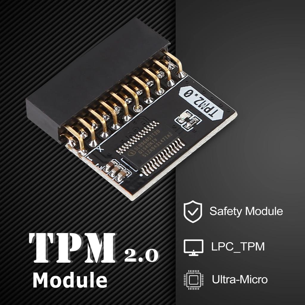 Модуль безопасности шифрования TPM 2.0, 20-контактная карта для материнской платы, 4 ГБ, профессиональное аудиооборудование для ASUS Gigabyte, для системы WIN11