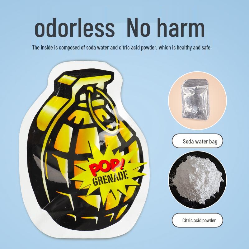 Взрывная игрушка-розыгрыш: Самовзрывающийся шар-граната для испуга и озорства