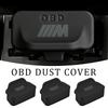 SNLL4 OBD Diagnostic Port Trim Cap Black OBDII Plug Anti Dust Cover For BMW M Sport M2 M3 M4 M5 M6 E46 E90 E60 F10 F20 E87 X3 X6