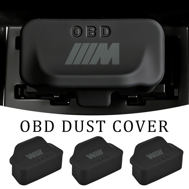 SNLL4 OBD Diagnostic Port Trim Cap Black OBDII Plug Anti Dust Cover For BMW M Sport M2 M3 M4 M5 M6 E46 E90 E60 F10 F20 E87 X3 X6