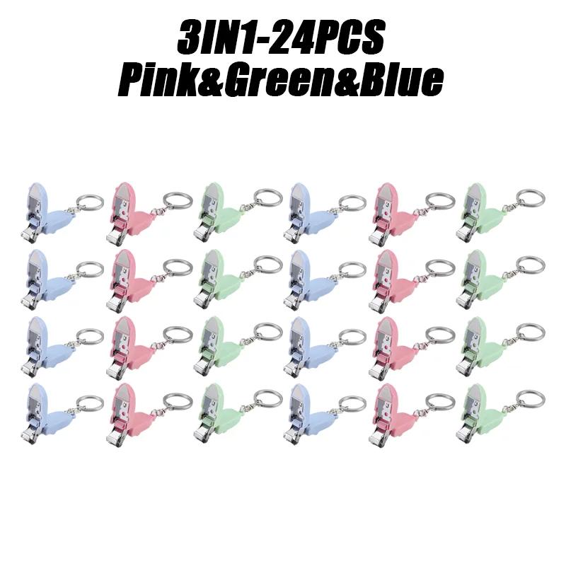 Портативные кусачки для ногтей Мини брелок Кусачки для ногтей из нержавеющей стали Защита от брызг Складные кусачки для ногтей Мини дорожные кусачки для ногтей