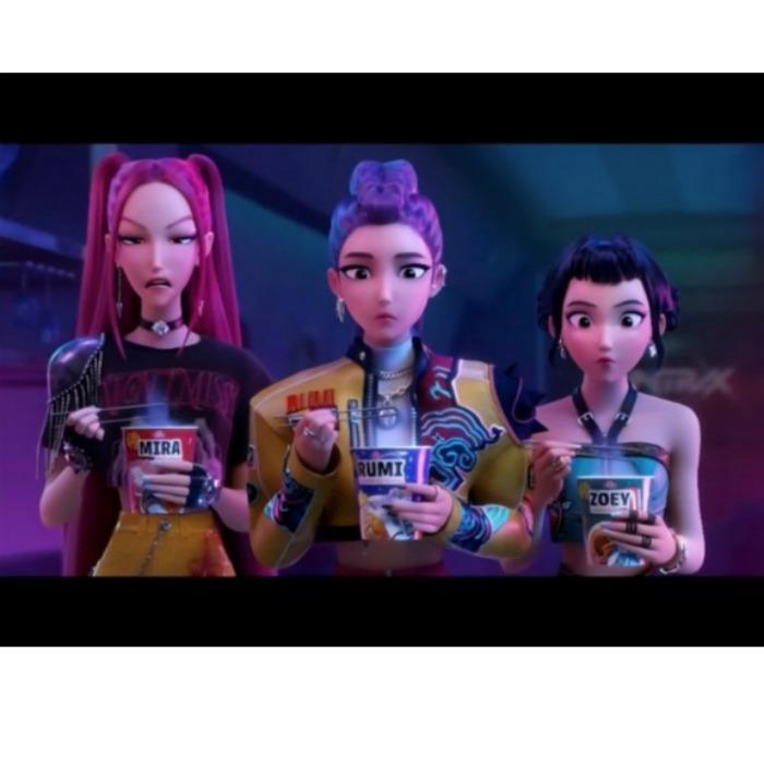 K-pop Demon Hunters Acrylic Keyring 9-piece Set