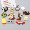 Мультяшные 3D наклейки Лабубу: Украшайте телефоны, чашки, магниты на холодильник и салоны автомобилей