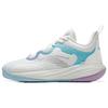 Fabric Shock Absorbing Non-Slip Wear-Resistant Low-Top Basketball Shoes Men Sneaker White Purple Blue 112221604Q-6