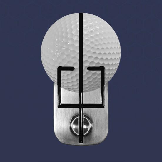 Golf Putter Alignment Aid Kit Golf Ball Marker Lightweight Portable Golf Putting Accuracy Marker Training Tool