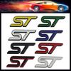 Car Styling ST for Steering Wheel Car Fender Side Trunk Nameplate Decal Emblem Badge Sticker