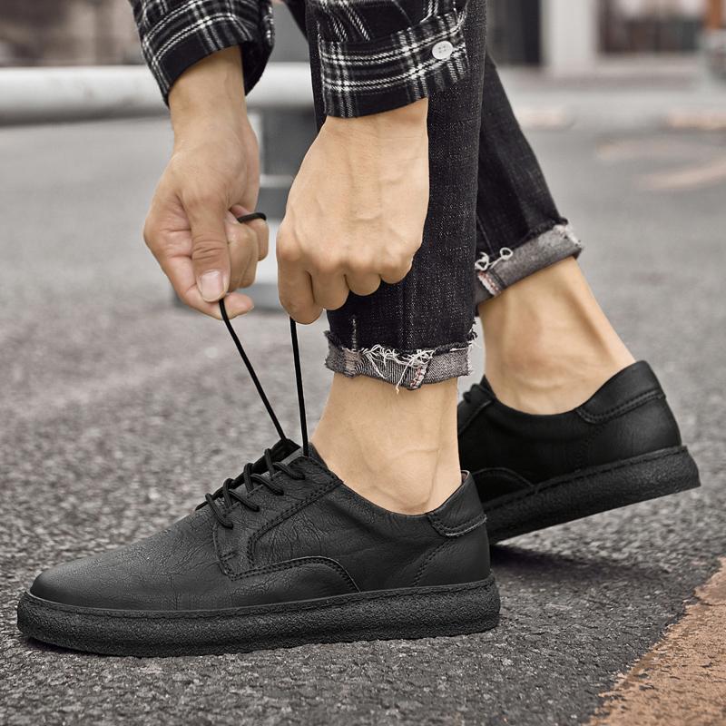 Кожаная обувь для мужчин, модельные туфли, офисные деловые туфли без шнуровки для мужчин, модные кроссовки, кожаная повседневная обувь