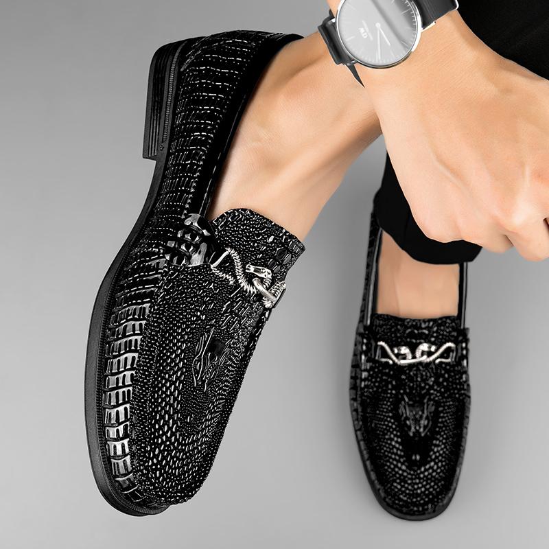 Модные мужские лоферы высшего качества, уличный стиль, обувь для ходьбы, роскошный бренд, кожаные мужские туфли, летние дышащие повседневные лоферы
