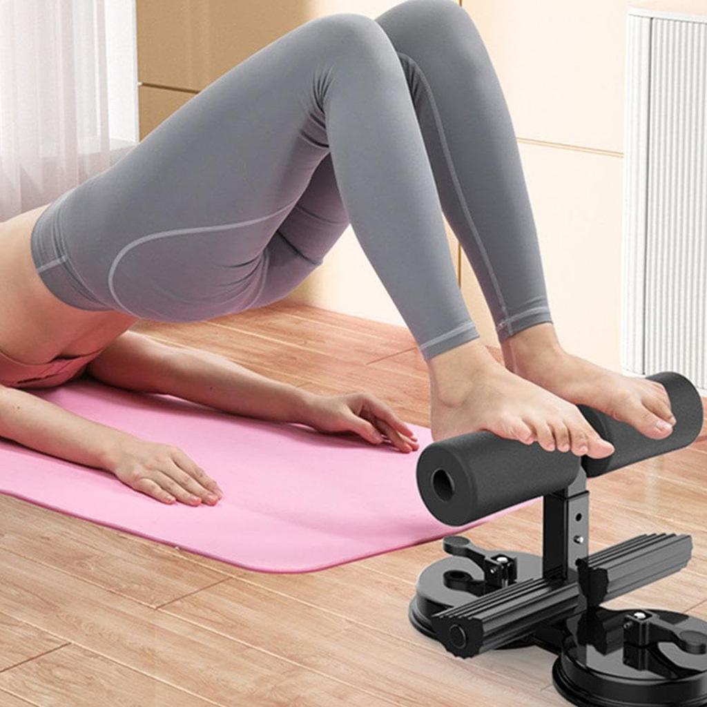 Sit Up Assist Device For Home Use, Double Suction Cup, Slip Strap, Adjustable Drawstring, Fixed Abdominal Roll, Fitness Equipment For Home Use
