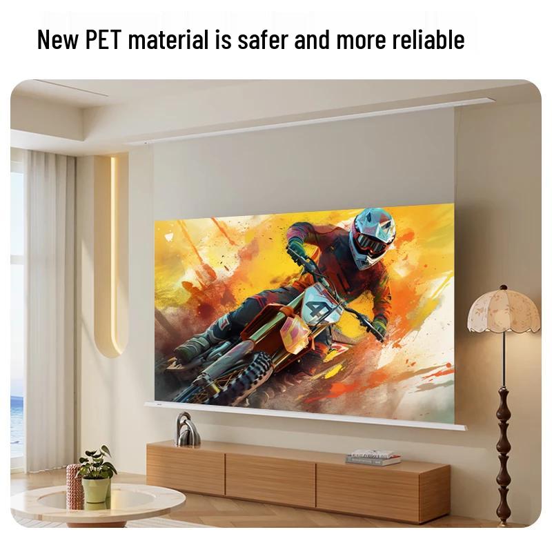 IN&VI DHL 8K Gray Photon Electric Ceiling Projector Screen