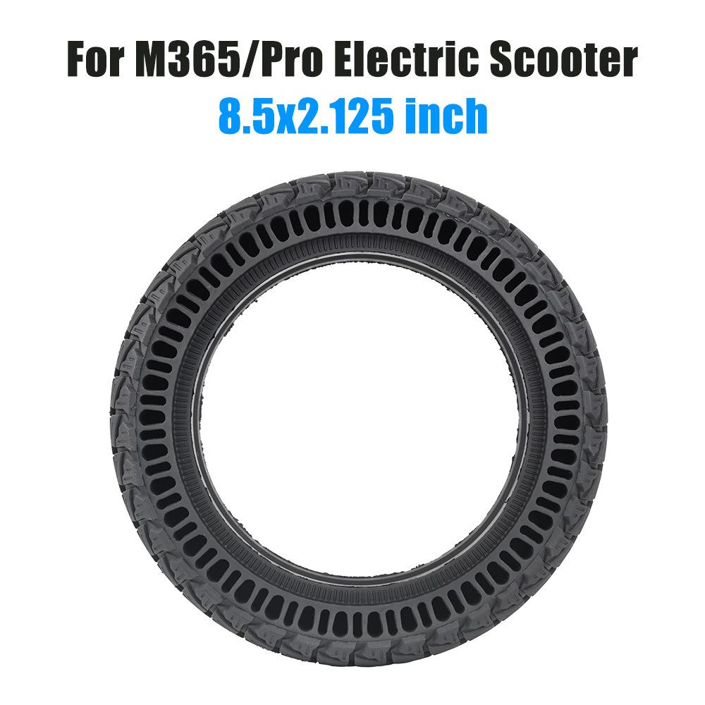 Замена резиновой цельной шины 8.5x2.125 Сотовая шина Совместима с электросамокатом Xiaomi M365 Pro