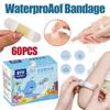 60Pcs Anti-friction Waterproof Sticker Transparent Foot Patch  for Children Bathing Swimming