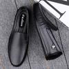 Fashion Designer Brand Men's Genuine Leather Shoes High-end Banquet Dress Shoes Classic Black Men's Business Work Shoes Soft Sole