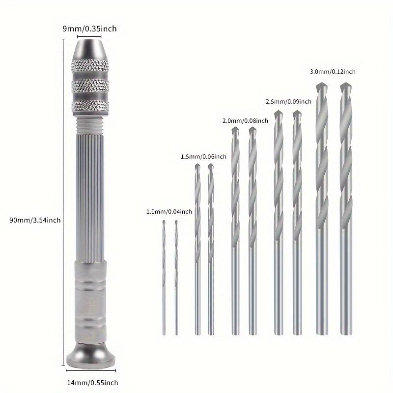 Прецизионный мини-набор ручных дрелей для изготовления украшений из смолы, бусин и для моделирования