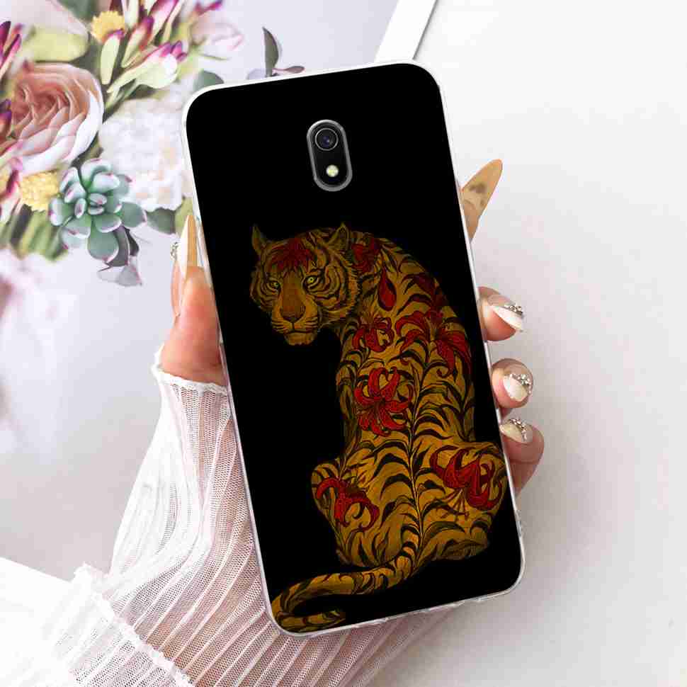 Для Xiaomi Redmi 8A Чехол 6.22" Милый Кот Расписной Чехол Мягкий Силиконовый Чехол для Телефона Для Xiaomi Redmi8A Redmi 8A Задняя Крышка Capa