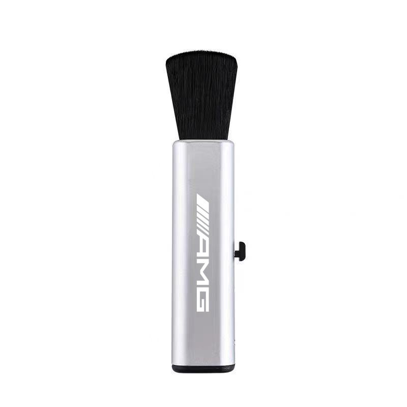 CRF1 Car Retractable Cleaning Brush JSSSQJS For Mercedes Benz AMG W203 W204 W205 GLC Artificial Wool Small Brush Interior Mouldings