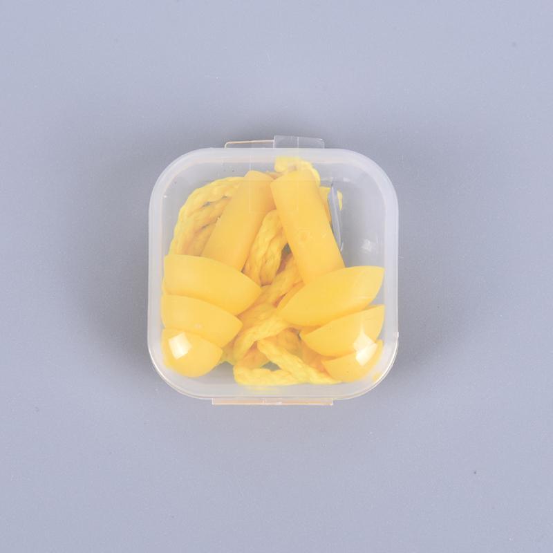 Silicone Ear Plugs Sleep Earplugs Noise Reduction Swimming Earplugs With Rope