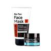 De-Tan Face Mask Oily Skin - 125g - Removes Pollutants | with White Charcoal & Night Cream - De-tan & Anti-aging - 50g