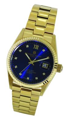 Мужские часы Charles Hubert Gold, 3 стрелки, дата, 4039-G