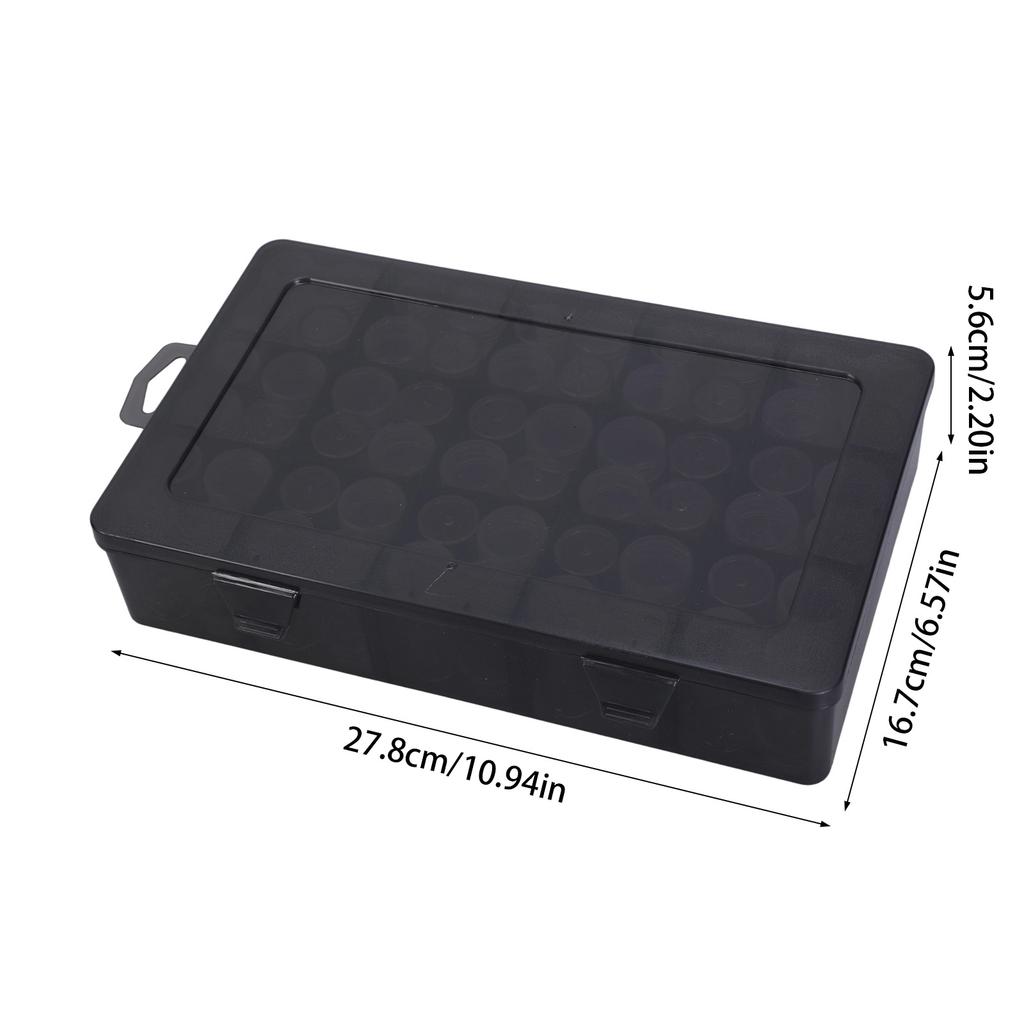 Пластиковая коробка для хранения ювелирных изделий из 15 сеток со съемными разделителями для универсальной организации и легкого доступа к мелким предметам