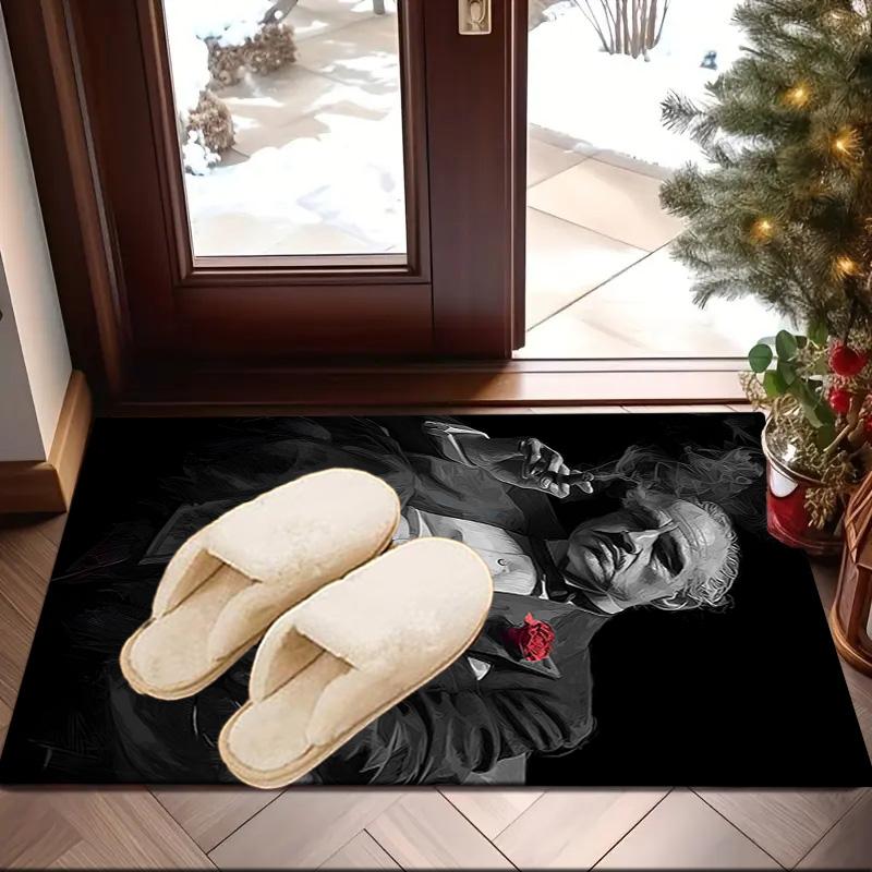 Godfather's Legacy Area Rug Suitable for Indoor And Outdoor,Carpets for Kitchens, Homes, Offices, Living Rooms,Home Decor,Christmas Gift