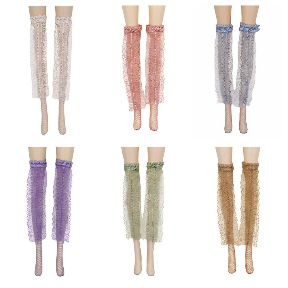 Fashion 30cm Doll Socks Long Legging High Quallity Lace Stockings 30cm Doll/1/6 Doll