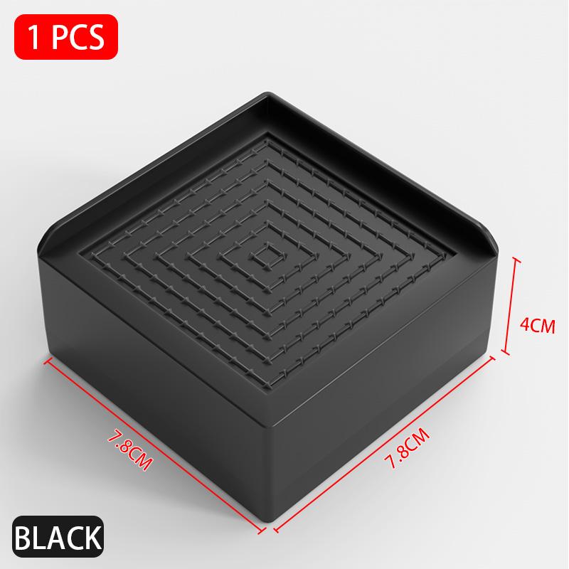 4-Pack Furniture Heightening Pads (200kg Load) – Fits Sofa/Tea Table/Shoe Cabinet, Waterproof Adjustable Feet Elevators