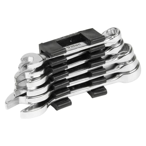 E-Value Short Combination Wrench Set EMS-06SS