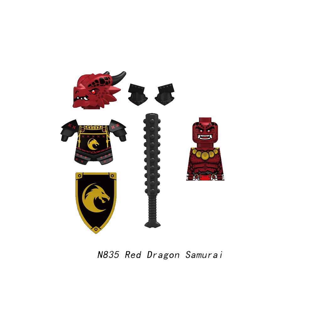 Средневековый Замок Солдат Фигурки Действия Строительные Блоки Дракон Аниме Рыцарь Аксессуар Боевой Конь Ополчение Шлем Щит Игрушка Подарок S015