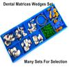 Стоматологические ортодонтические секционные контурные матрицы, стоматологические резиновые клинья, пластиковый клин, ортодонтическая матрица, материал