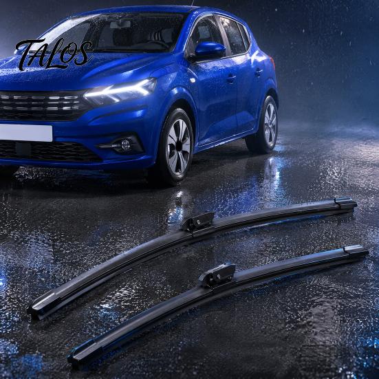 Легкая установка Автозапчасти 2 шт. Дворники лобового стекла для Dacia Sandero III 2020-2023, 16/24 дюйма Бескаркасные Тихие Долговечные Аксессуары для экстерьера автомобиля