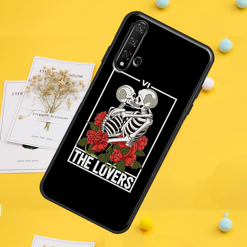 Карта Таро Влюбленные VI Для Huawei Nova 12i 7i 8i 11i 12s 9 10 SE Y91 Y90 Y60 Y70 Y72 Y61 P30 P40 Lite P60 Pro Чехол