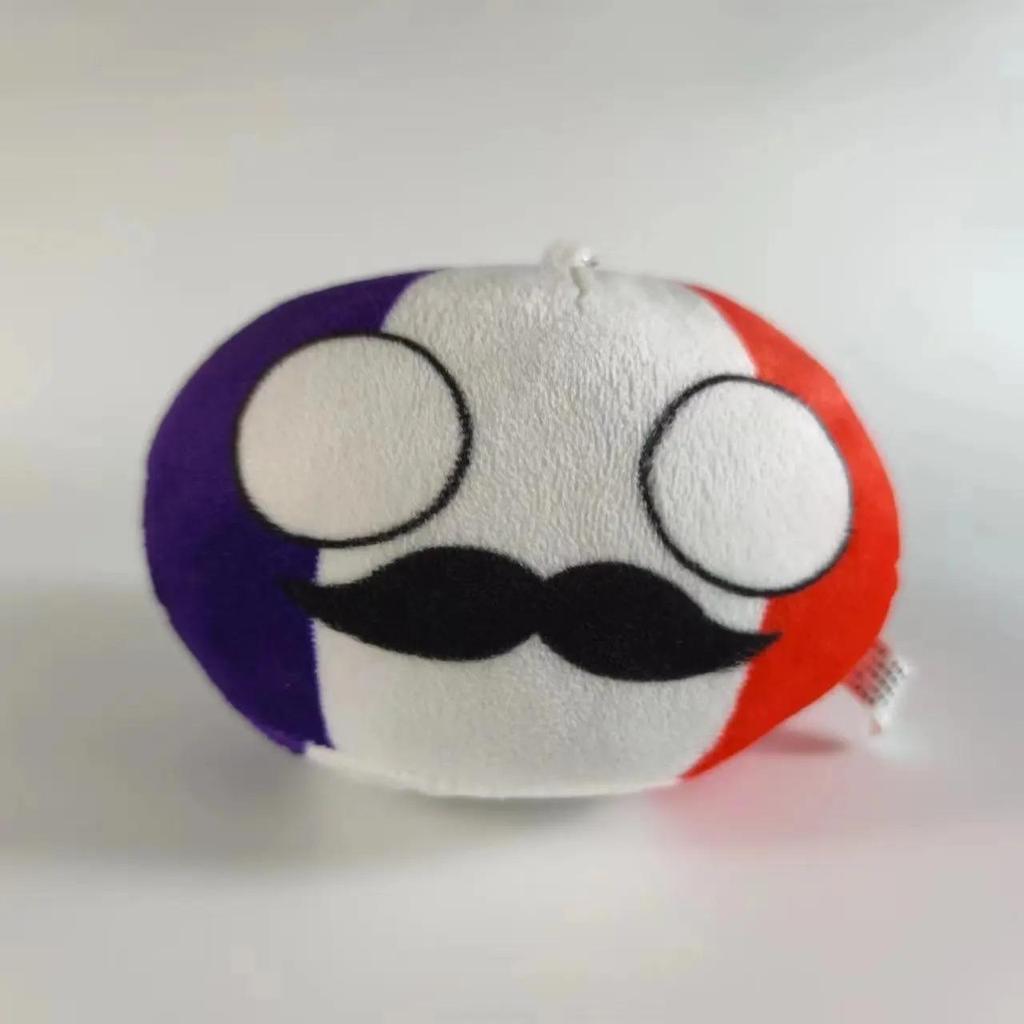 10cm Polandball Mini Plush Toy Kazakhstan Israel Palestine Iraq Egypt Countryball Anime Peripheral Gifts