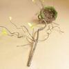 1PC Tree Branches DIY 35" Bendable Artificial Ratta Wedding Home Decor Dead Tree Vine 90CM Fake Twig Stem Lifelike with Leaves